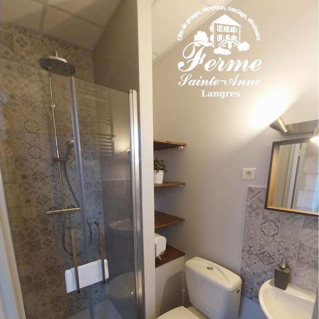 Hotel Domaine Ferme Sainte Anne Langres Esterno foto