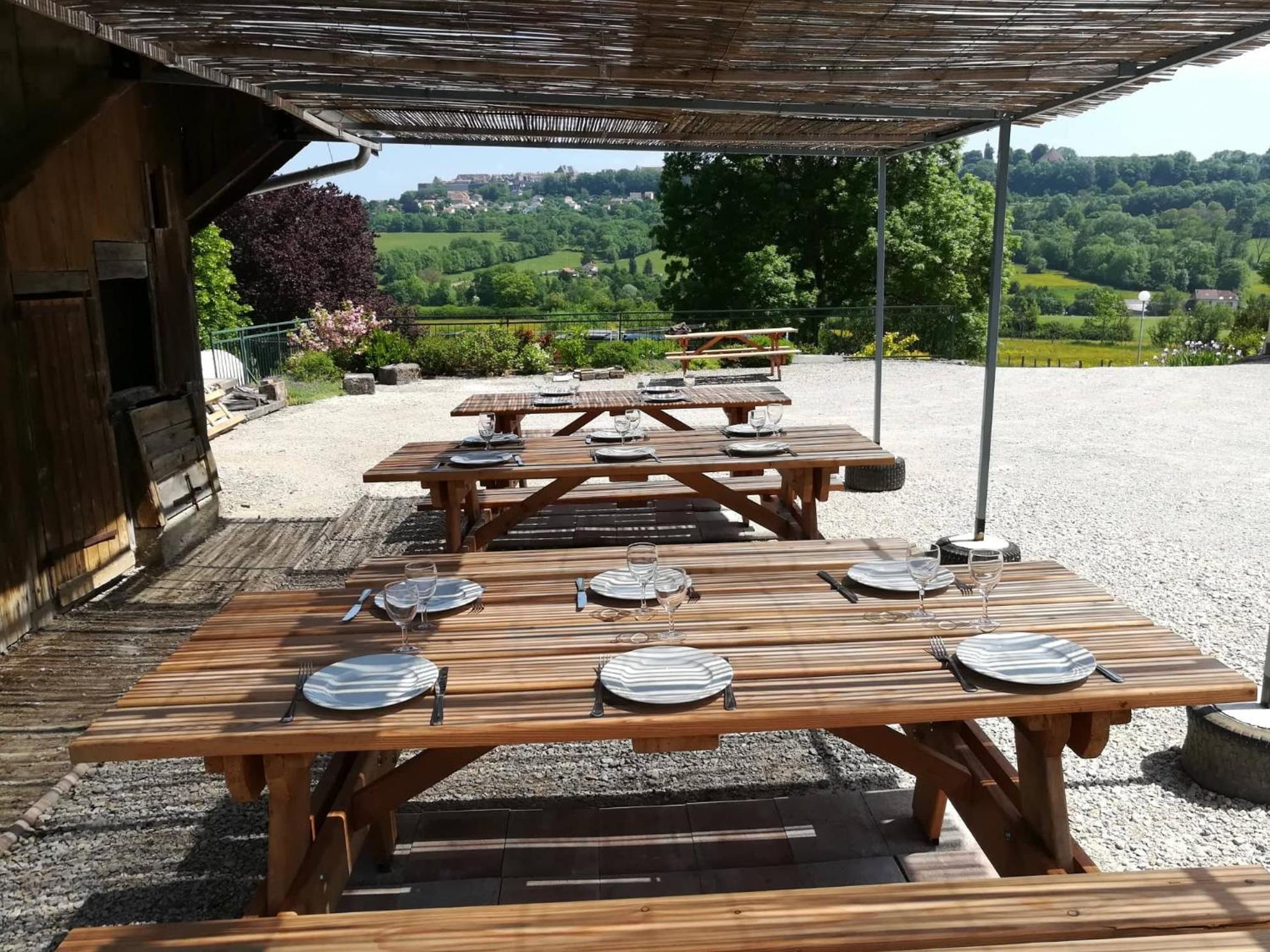 Hotel Domaine Ferme Sainte Anne Langres Esterno foto